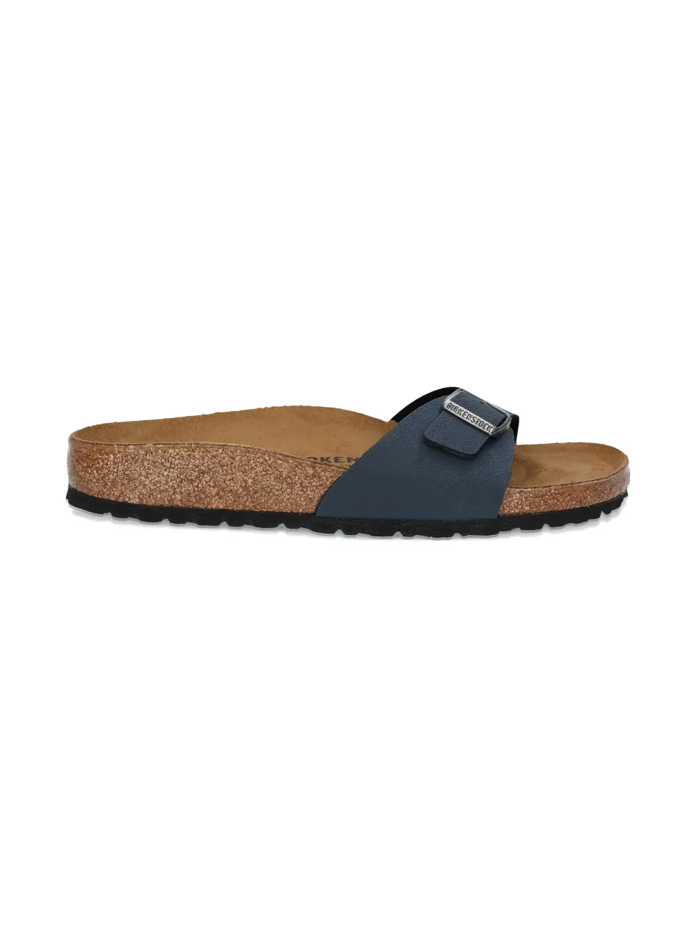 Birkenstock Kids Madrid "Navy" buckle sandals Blue