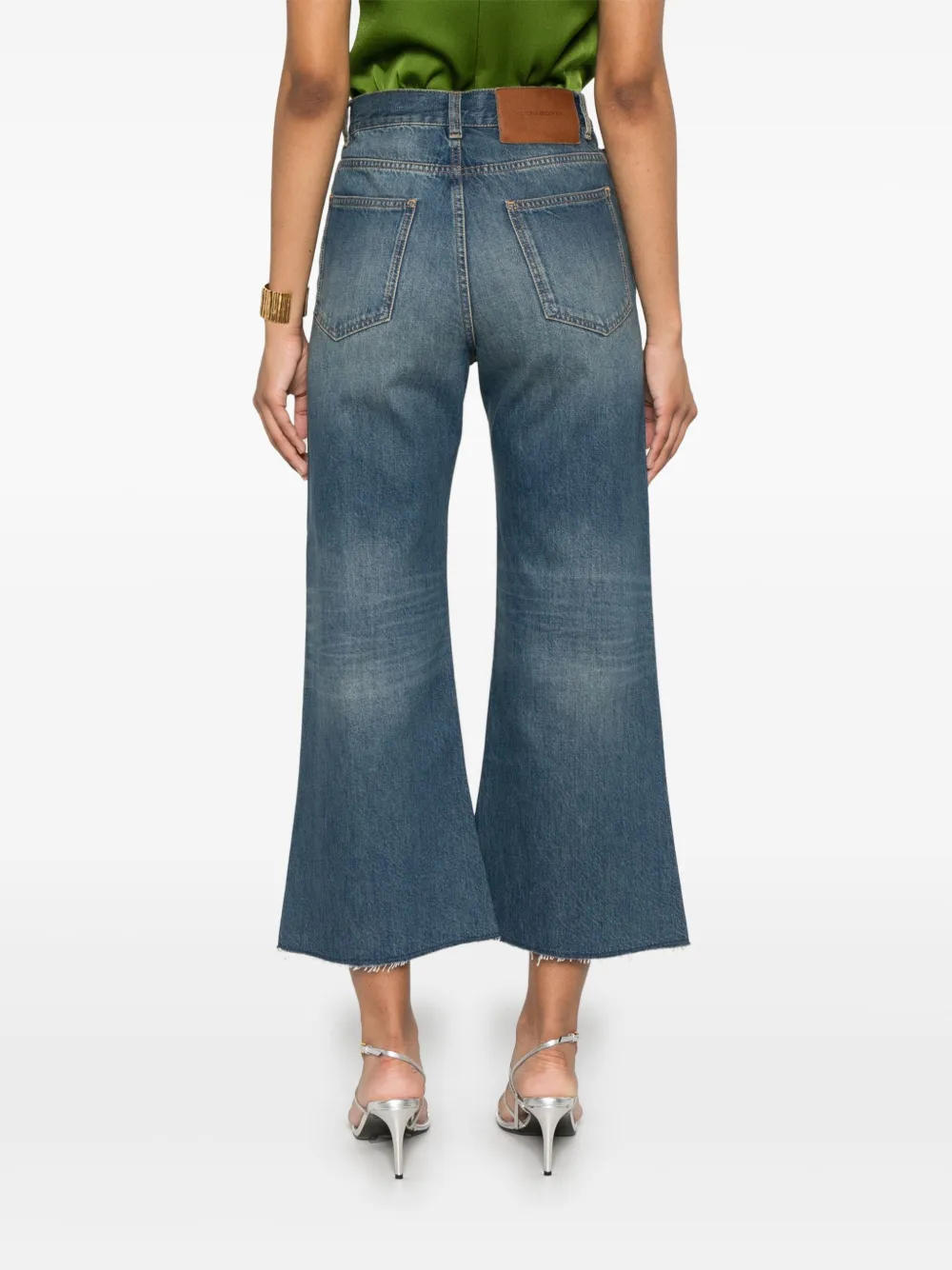 VICTORIA BECKHAM CROPPED JEANS