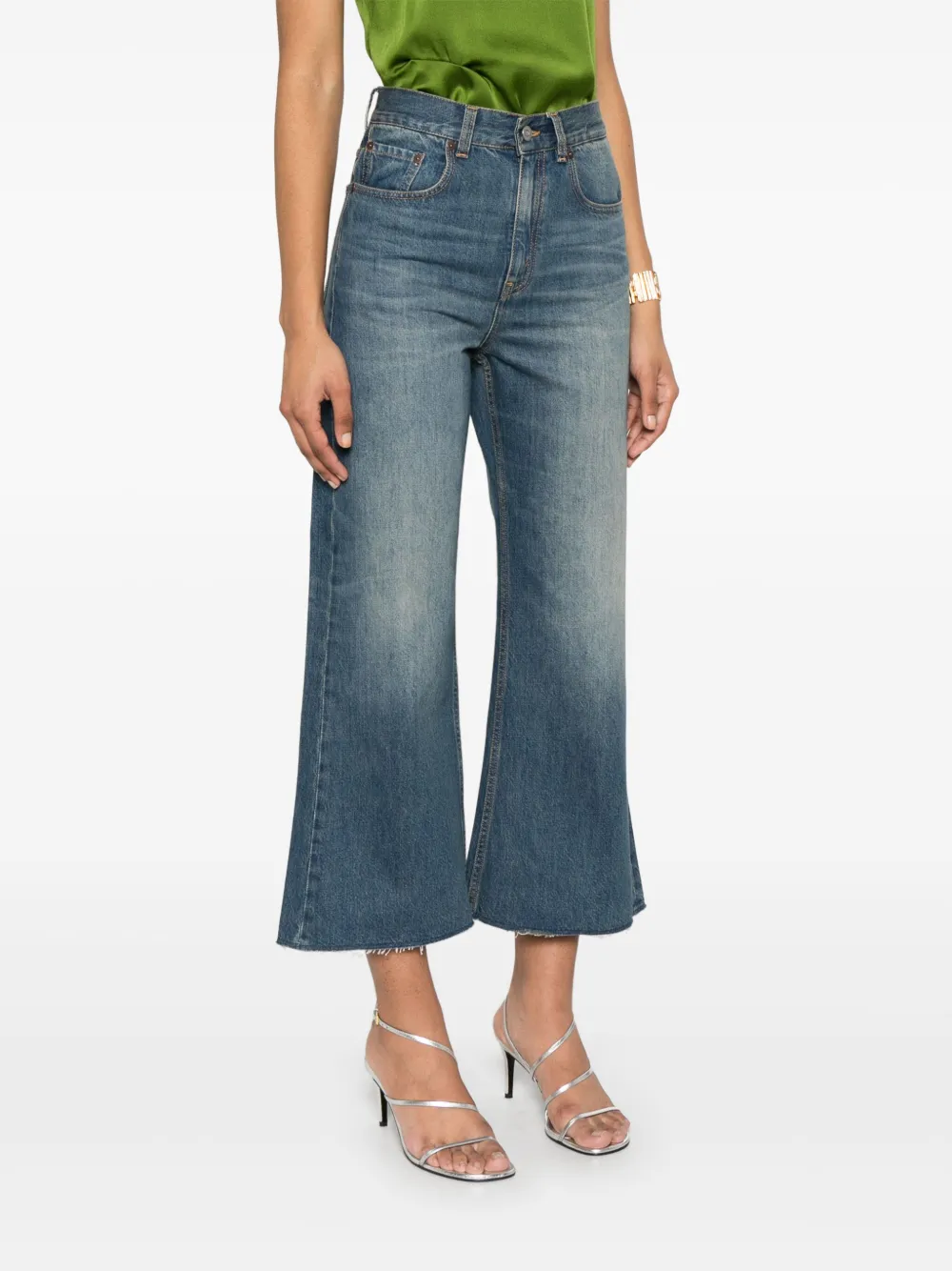 VICTORIA BECKHAM CROPPED JEANS