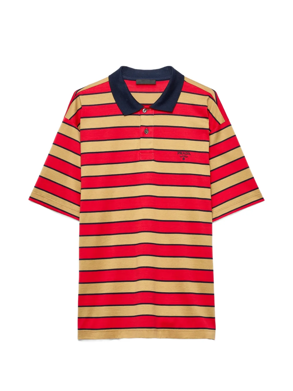 Prada Polo a righe - Toni neutri