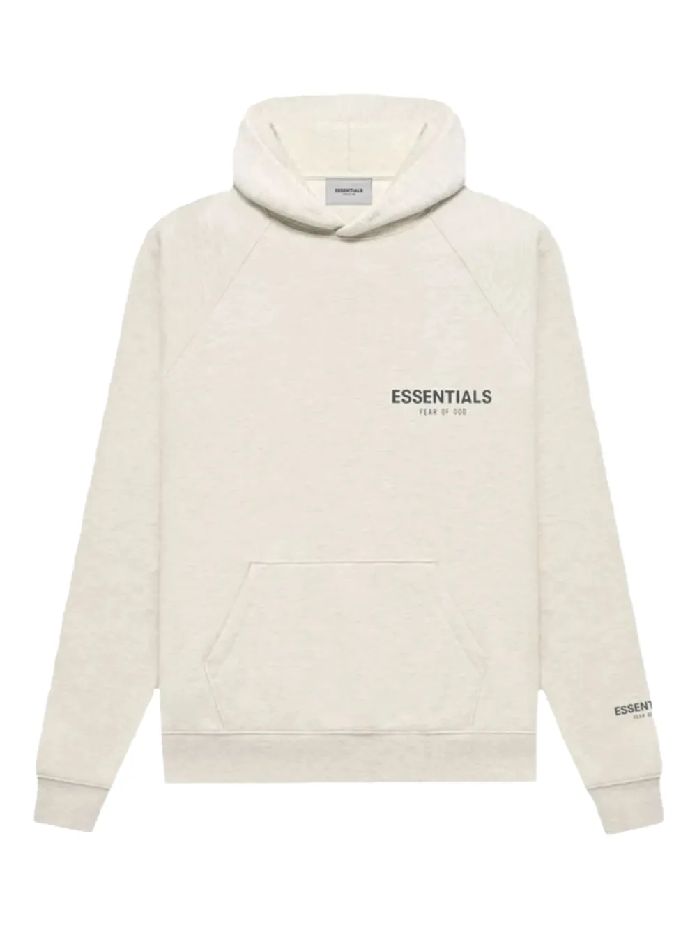Essentials Raglan Sleeve Hoodie In Neutral
