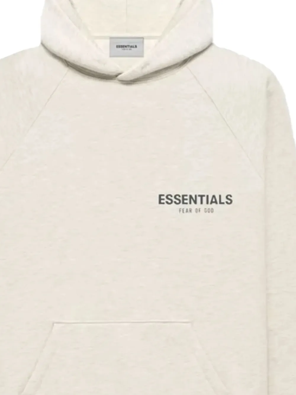 Essentials Raglan Sleeve Hoodie In Neutral