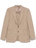 Canali checked blazer - Neutrals