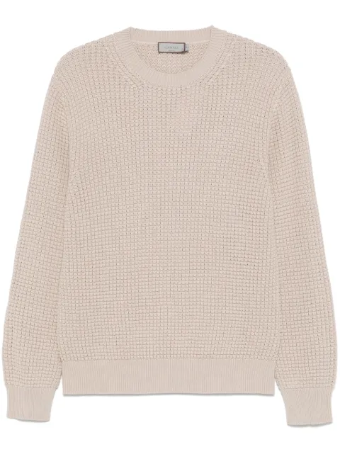 Canali waffle-knit sweater