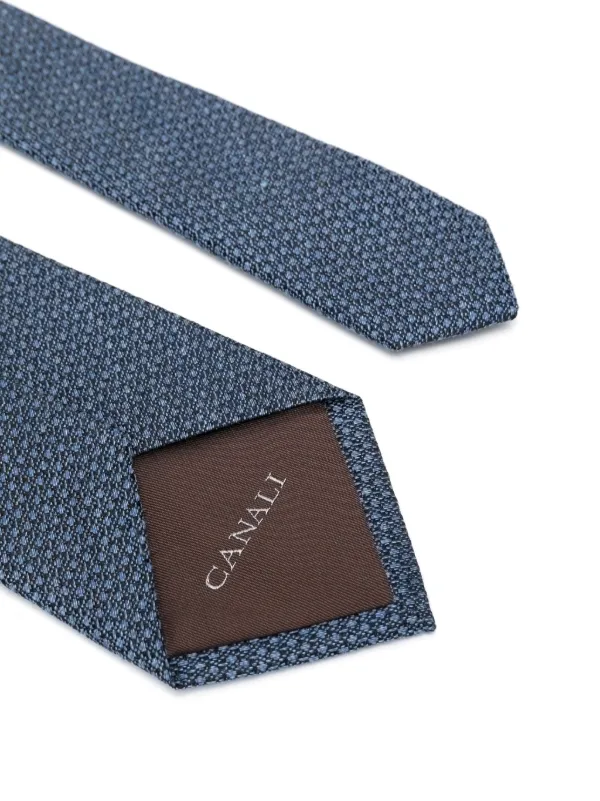 Canali パターン ネクタイ | ブルー | FARFETCH JP
