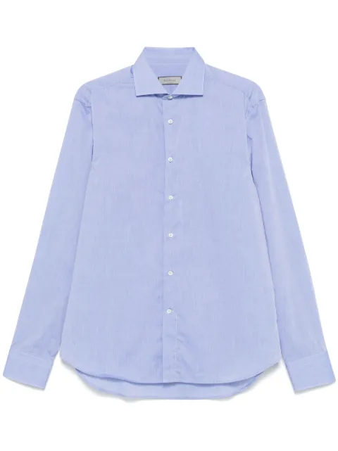 Canali mélange-effect shirt