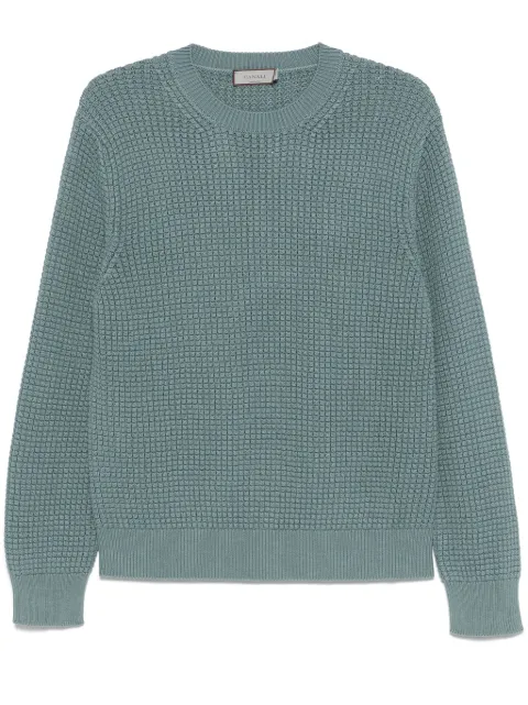 Canali waffle-knit sweater