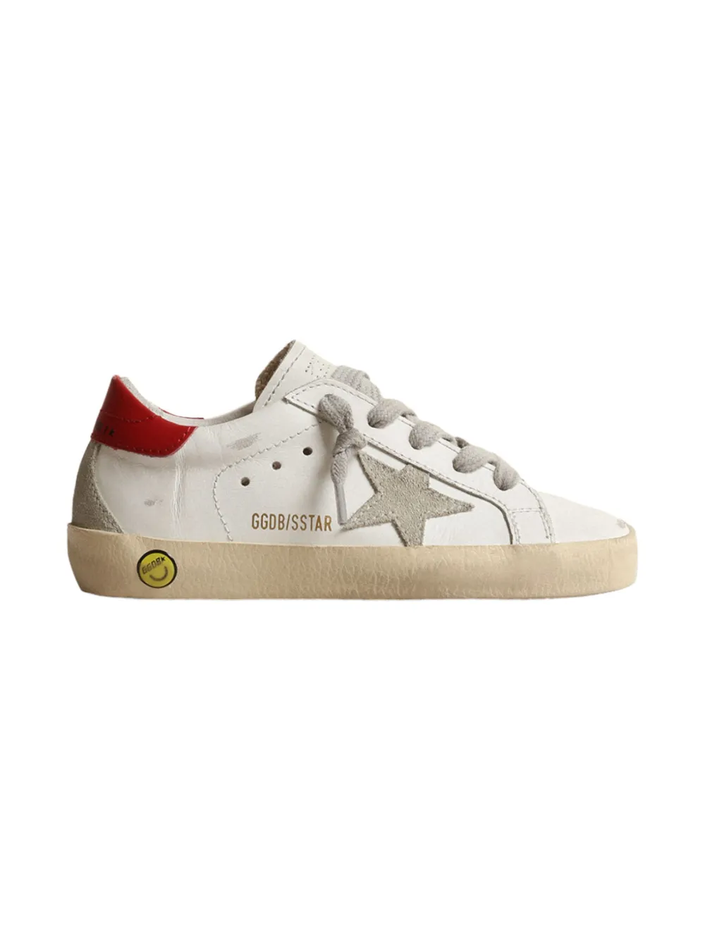 Golden Goose Kids Superstar "White Red" sneakers