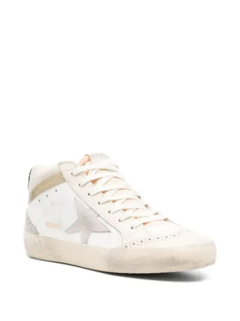 Golden Goose Mid Star "Light Grey/Gold" sneakers GWF00123F003018 - 1