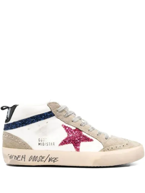 Golden Goose Mid Star "Glitter Star" sneakers