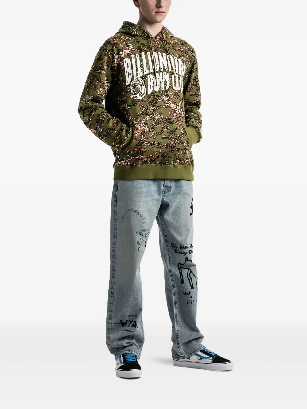 Billionaire Boys Club Arch hoodie Groen