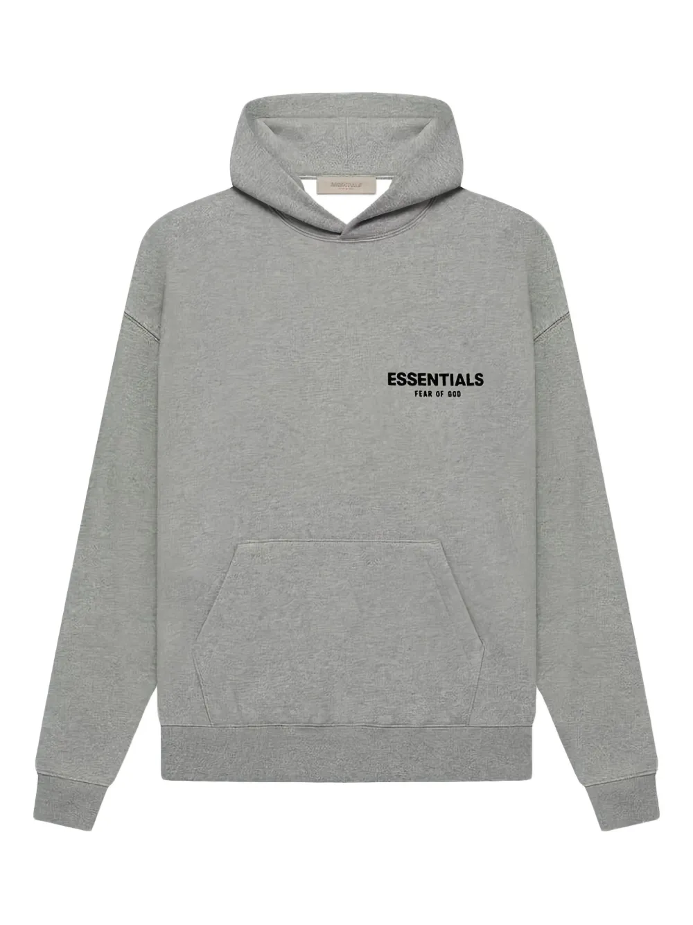 Essentials Logo Hoodie In Gray