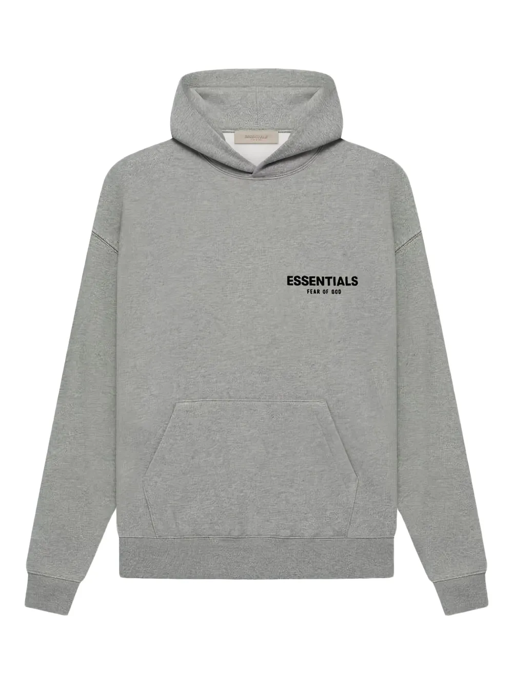 FEAR OF GOD ESSENTIALS logo hoodie | Grey | Image 1