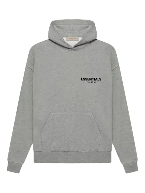 FEAR OF GOD ESSENTIALS hoodie con logo estampado