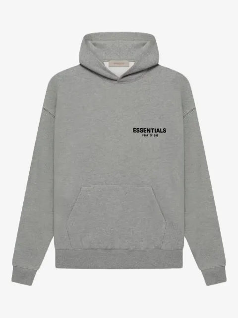 FEAR OF GOD ESSENTIALS logo hoodie