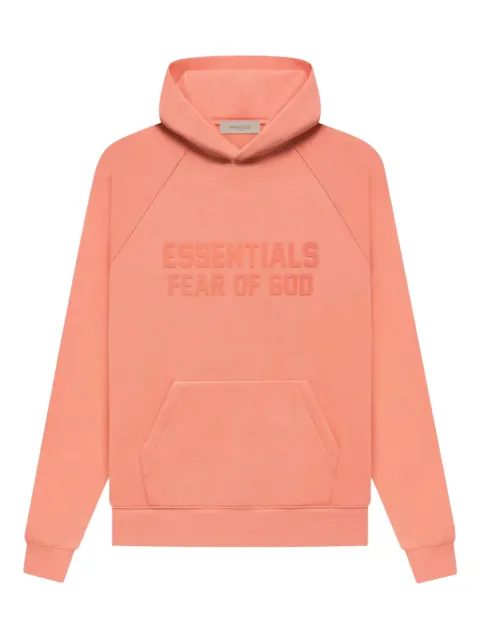 FEAR OF GOD ESSENTIALS embossed hoodie