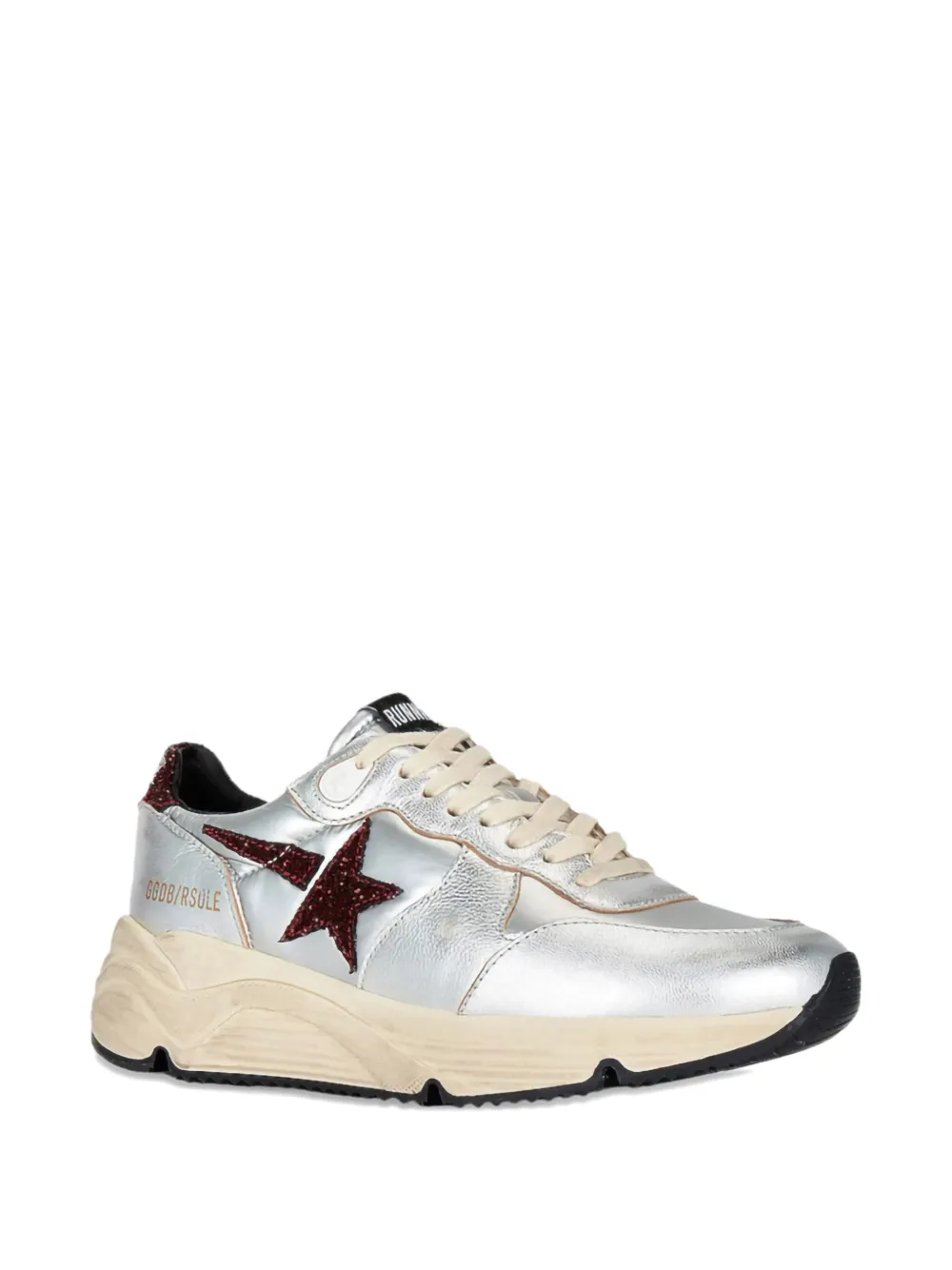 Golden Goose Running Sole "Silver Bordeaux" sneakers Grey