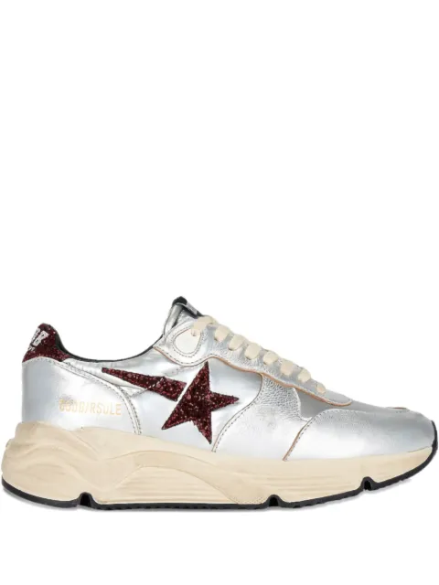 Golden Goose Running Sole "Silver/Bordeaux" sneakers