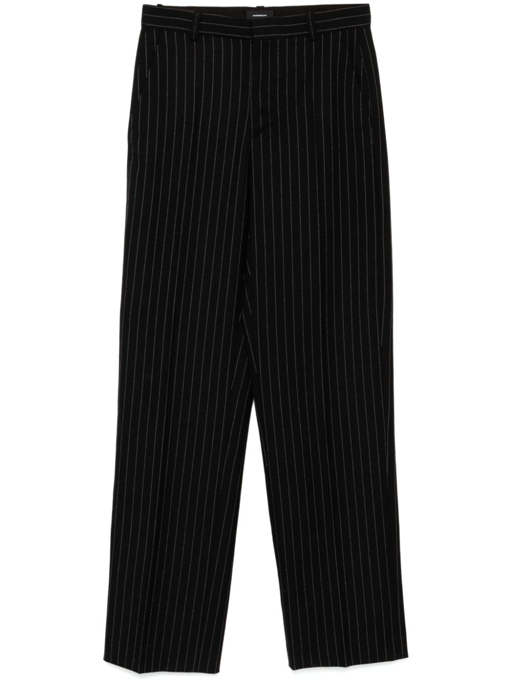 straight-leg trousers