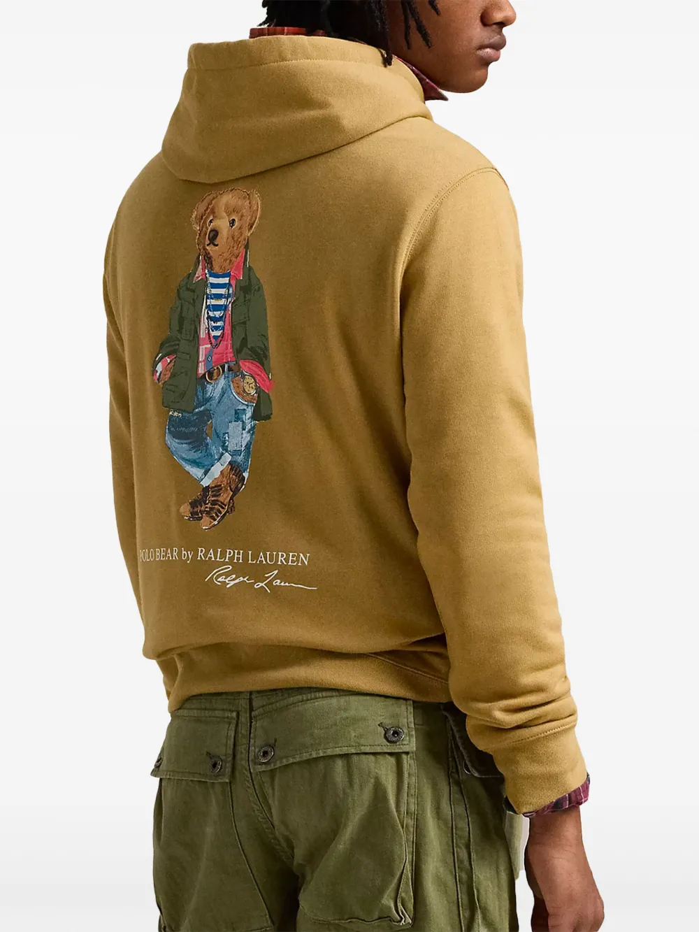 Polo Ralph Lauren Hoodie met geborduurd logo Geel