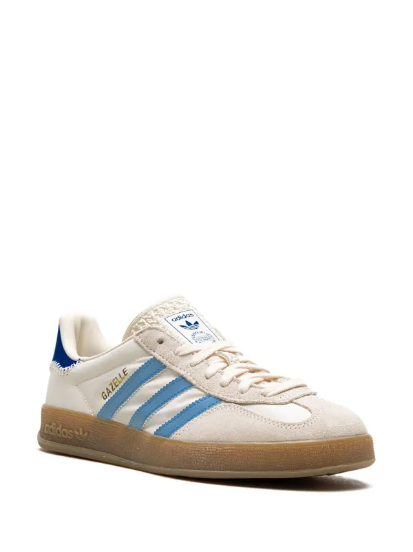 スニーカー adidas Gazelle Indoor Clear Sky White JI2717 adidas Women's Originals Gazelle Indoor 