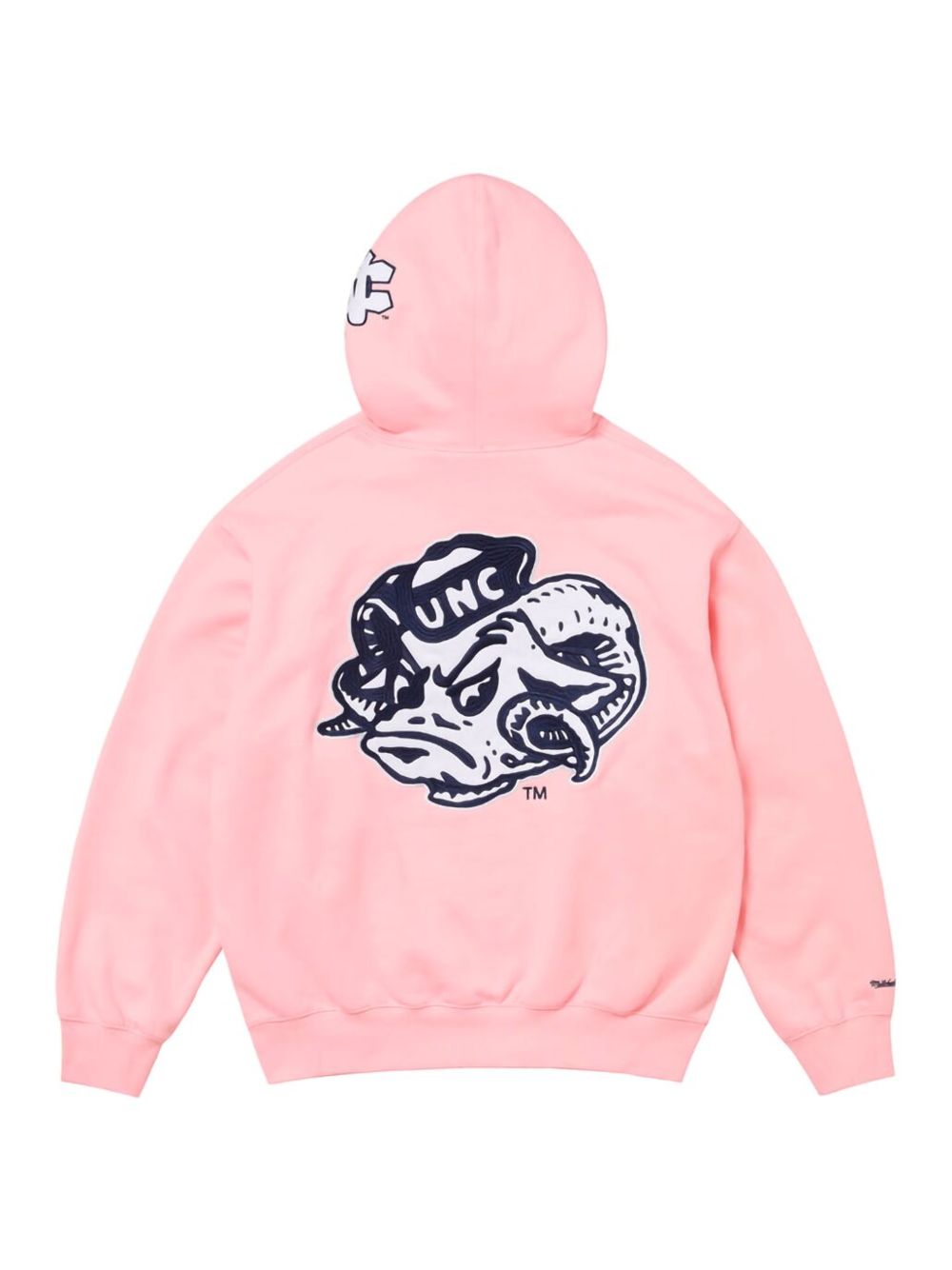 Supreme Mitchell & Ness® NCAA "UNC" hoodie - Pink