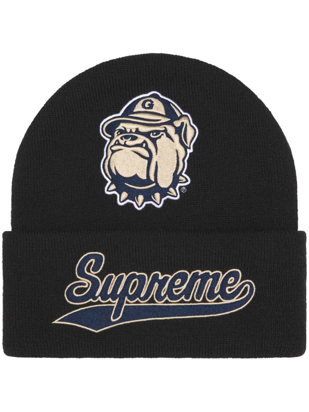 Supreme Mitchell & Ness® NCAA "University of Georgia" beanie - Black