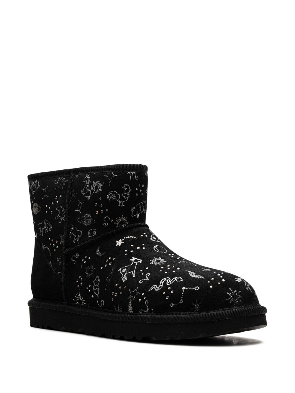 UGG Classic Mini "Zodiac - Black" boots - Zwart