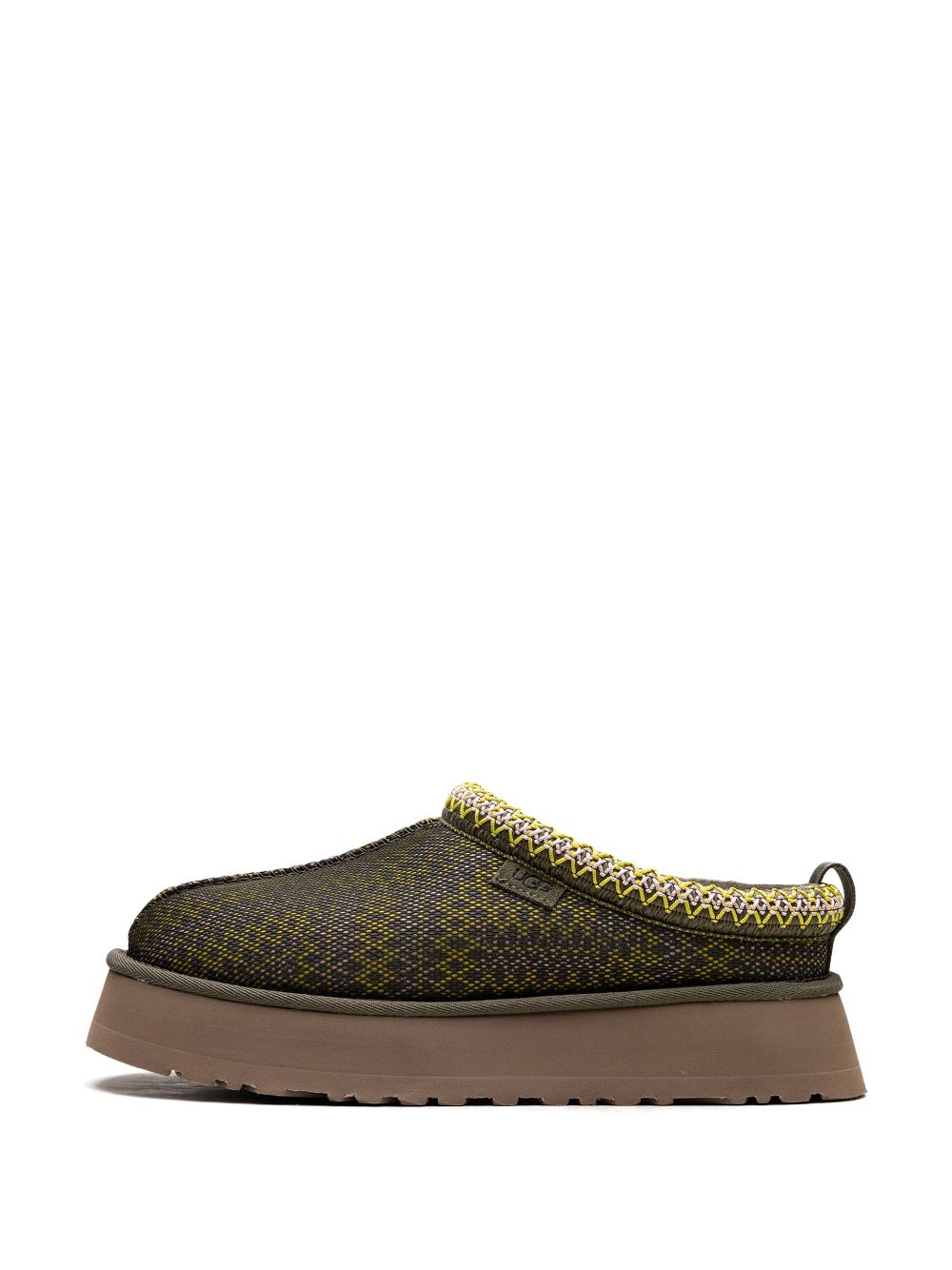 UGG Tasman Maxi "Burnt Olive" slippers Groen