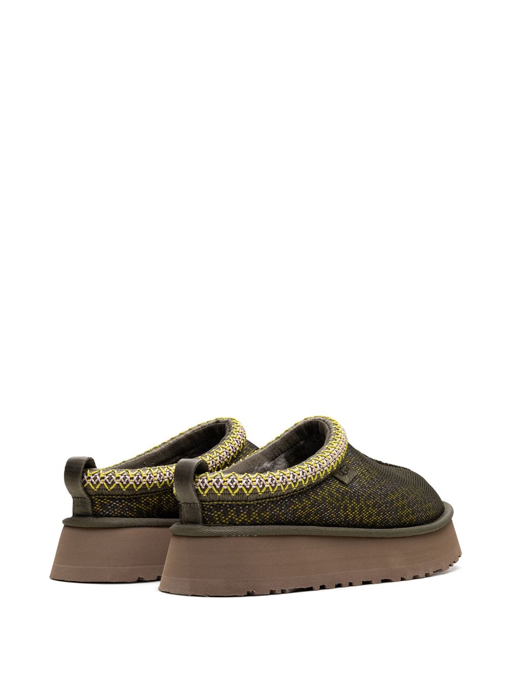 UGG Tasman Maxi "Burnt Olive" slippers Groen