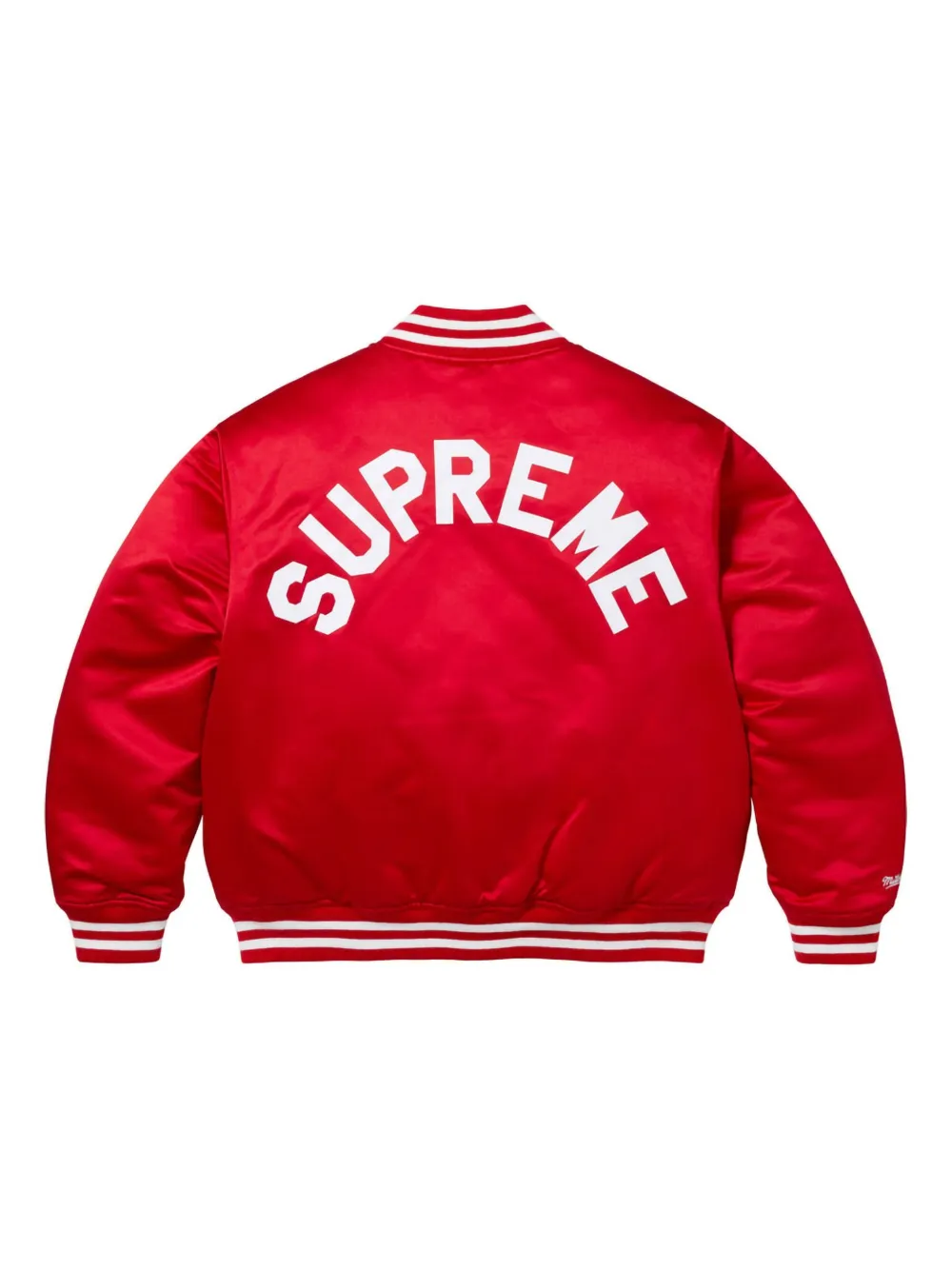 Supreme x Mitchell & Ness bomberjack - Rood