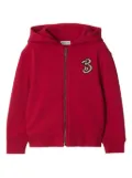 Burberry Kids B Snake hoodie - Red