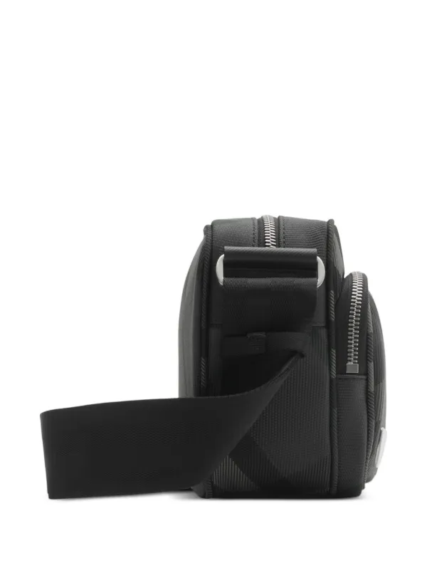 Burberry Grid Messenger Bag | Grey | FARFETCH