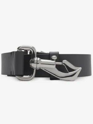 Burberry Leather Grommet Belt 30/75 Equestrian Burberry Equestrian Knight Check Belt | Neutrals | FARFETCH main image 4