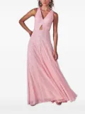 Lethicia Bronstein cut-out sequinned dress - Pink