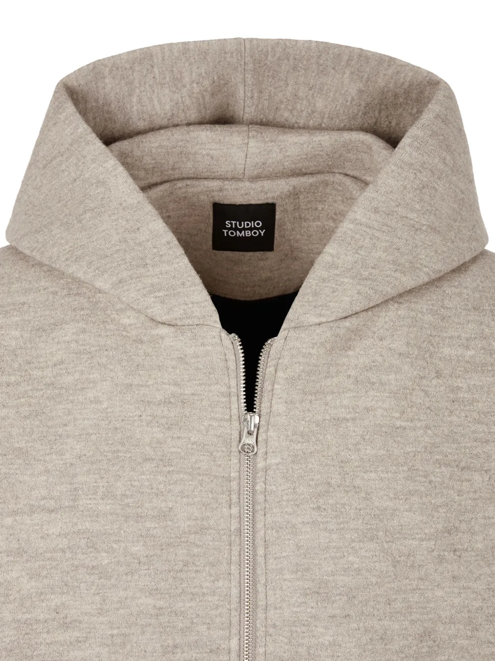 STUDIO TOMBOY Neopreen jack met rits Beige