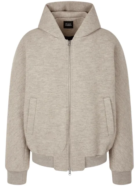 STUDIO TOMBOY veste en néoprène à fermeture zippée