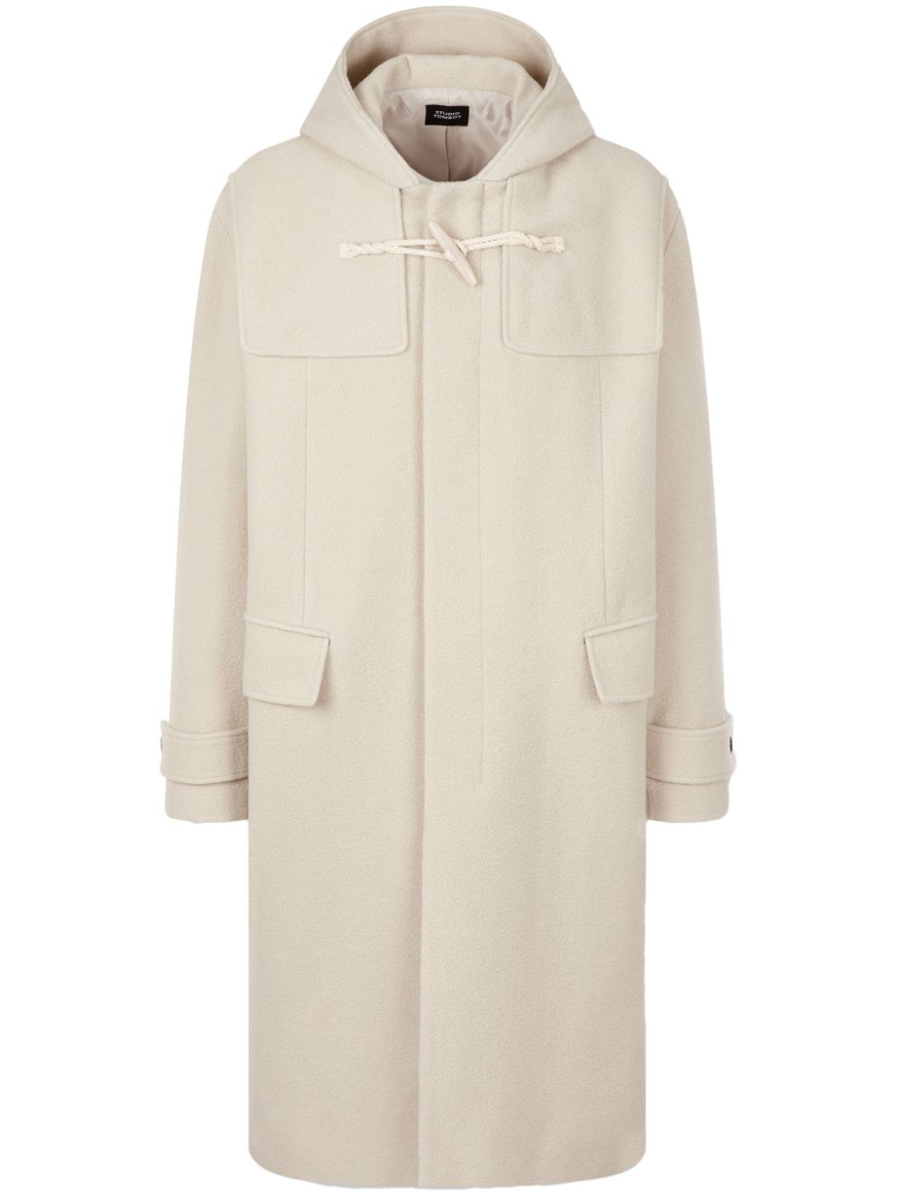 STUDIO TOMBOY hooded duffle coat - Neutrals