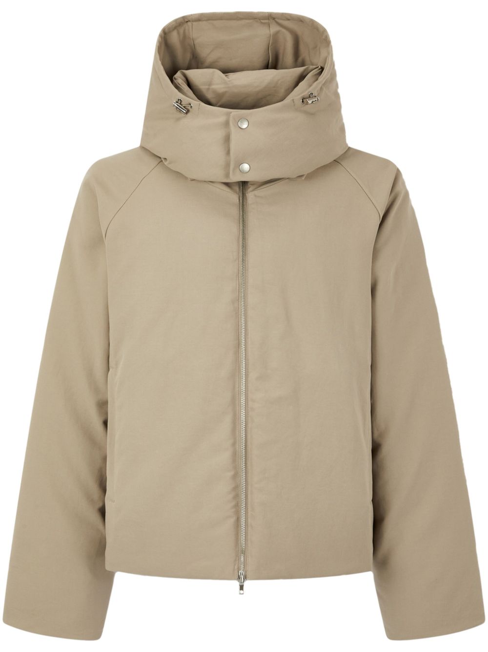 STUDIO TOMBOY cropped puffer jacket - Neutrals