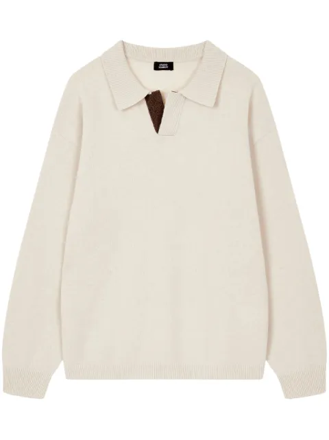 STUDIO TOMBOY wool polo sweater