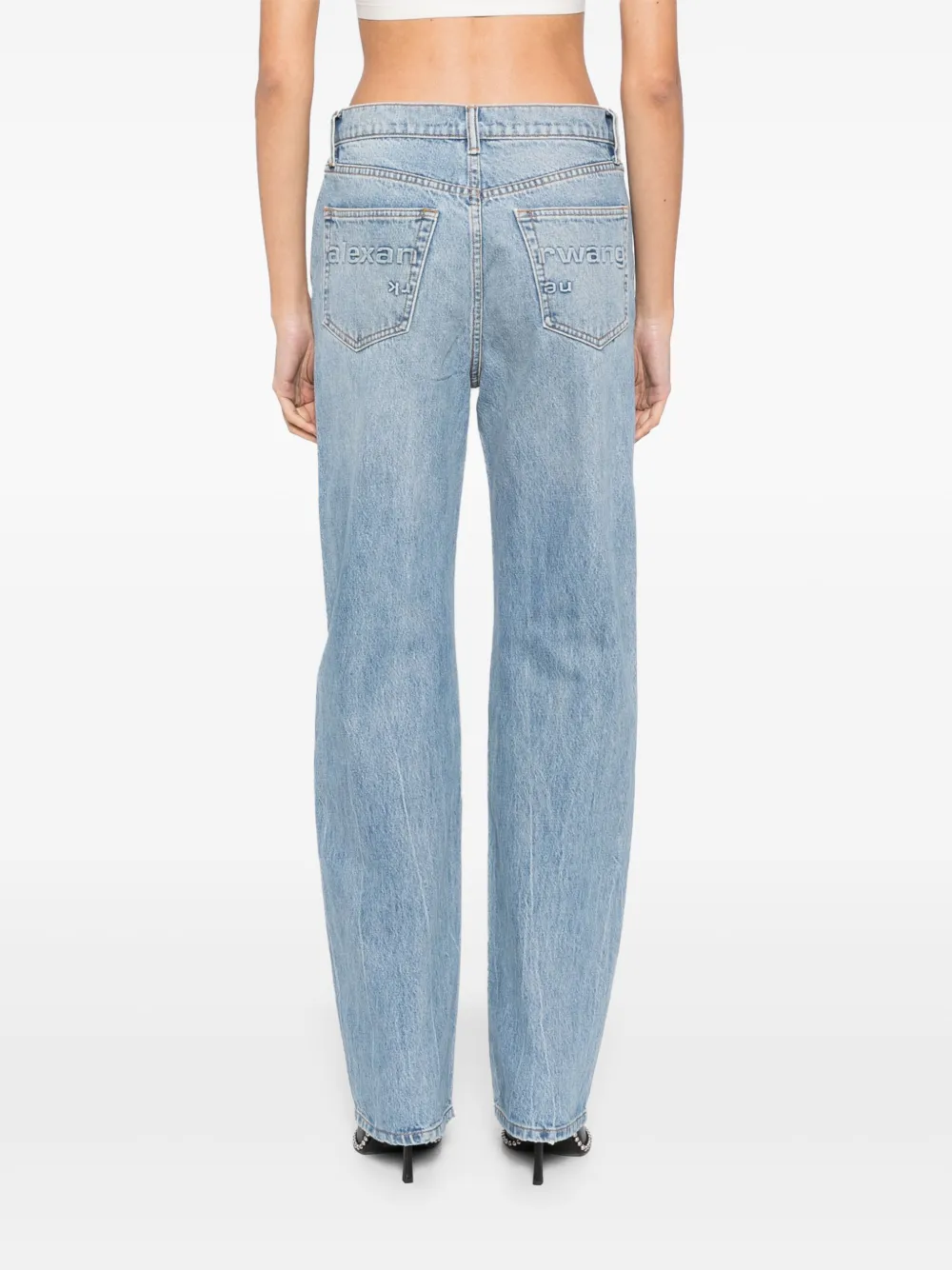 Alexander Wang Straight jeans Blauw