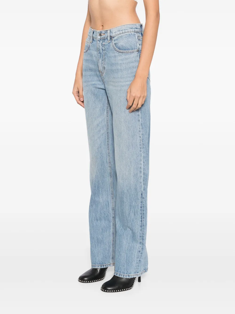 Alexander Wang Straight jeans Blauw