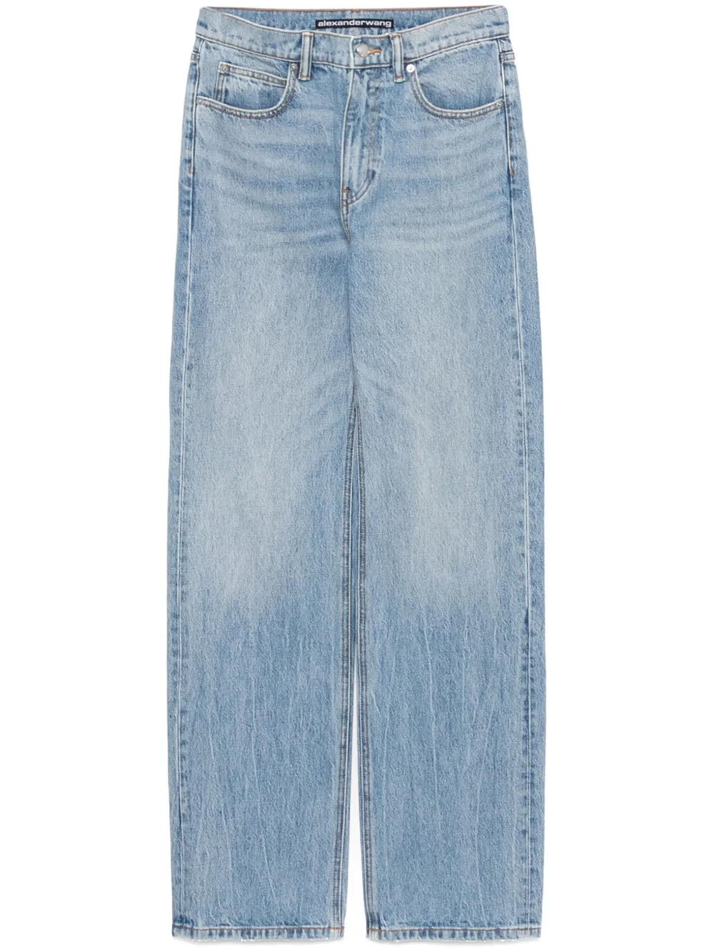 Alexander Wang Straight jeans Blauw