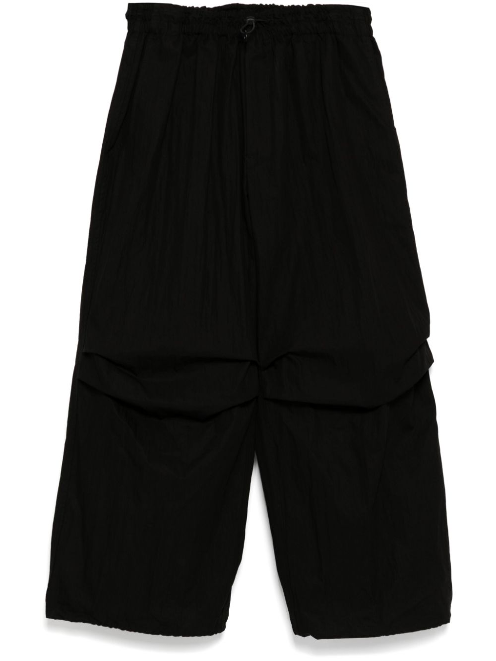 Yohji Yamamoto drawstring trousers - Black