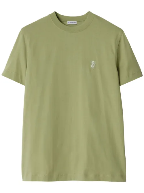 Burberry t-shirt en coton - Vert - Burberry - Modalova