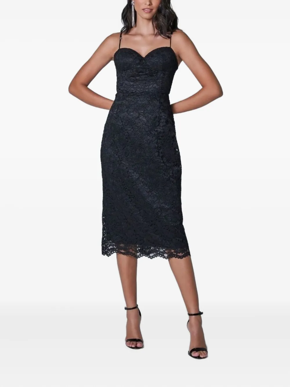 Lethicia Bronstein Renda Abbie lace dress - Zwart