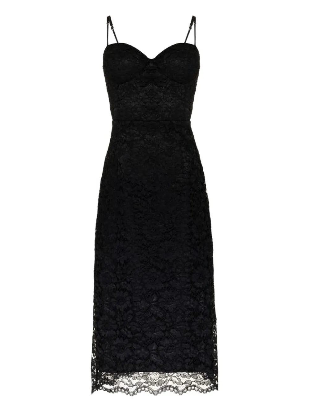 Lethicia Bronstein Renda Abbie Lace Dress In Black