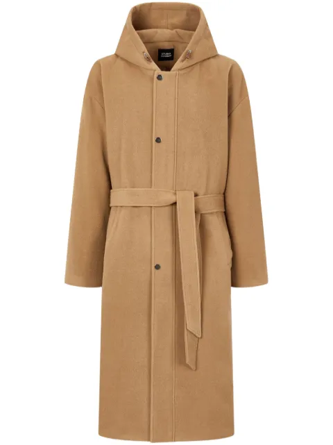 STUDIO TOMBOY manteau ceinturé à capuche