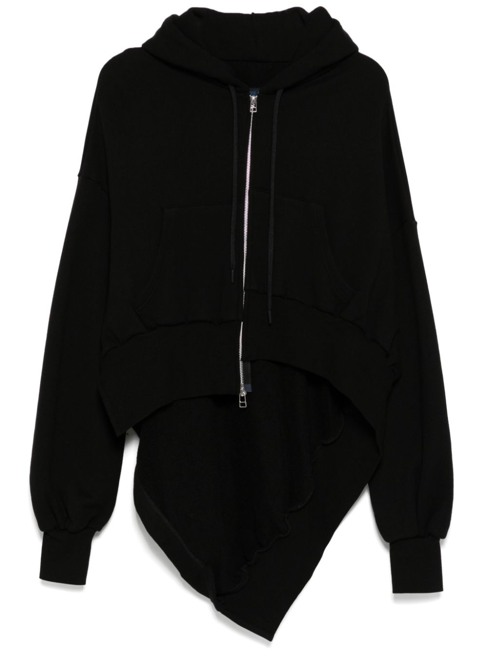 Yohji Yamamoto zipped hoodie - Black