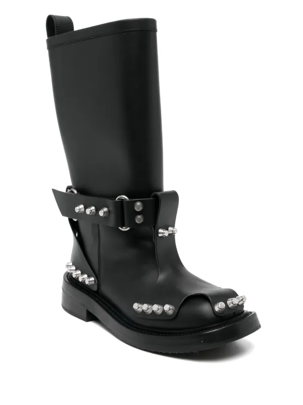 Alexander Wang レザー ブーツ | ブラック | FARFETCH JP